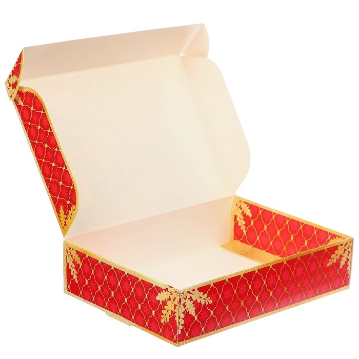 Новый год. Коробка подарочная, "С Новым годом", 21 х 15 х 5 см,  Холодное сердце