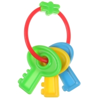 Погремушка «Ключики яркие», Крошка Я Погремушка «Ключики яркие», Крошка Я