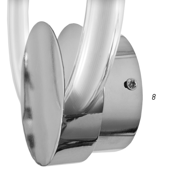 Бра 1792/1 LED 20Вт 4000К хром 20х22 см Бра 1792/1 LED 20Вт 4000К хром 20х22 см