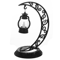 Ночник "Ночной фонарь" LED от батареек 3хAG10 черный 12х19х25 см Ночник "Ночной фонарь" LED от батареек 3хAG10 черный 12х19х25 см