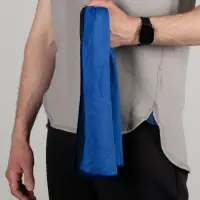 Охлаждающее полотенце Weddell, синее Охлаждающее полотенце Weddell, синее