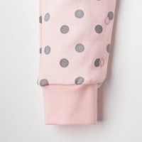 Комбинезон Крошка Я "Горошек", розовый, рост 86-92 см Комбинезон Крошка Я "Горошек", розовый, рост 86-92 см