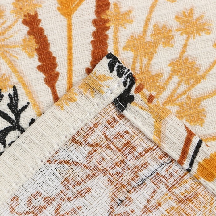 Полотенце Доляна "Будь позитивным" 28х46 см, 100% хлопок, вафля 160 г/м2