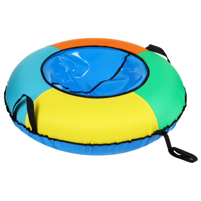 Тюбинг-ватрушка Winter Star, диаметр чехла 90 см, цвета МИКС Тюбинг-ватрушка Winter Star, диаметр чехла 90 см, цвета МИКС