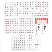 Касса букв, слогов и счета «Учим буквы и цифры», А5, ПВХ, Маша и медведь Касса букв, слогов и счета «Учим буквы и цифры», А5, ПВХ, Маша и медведь