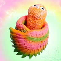 Фигурка птицы &laquo;Сова&raquo;, шлепающий браслет