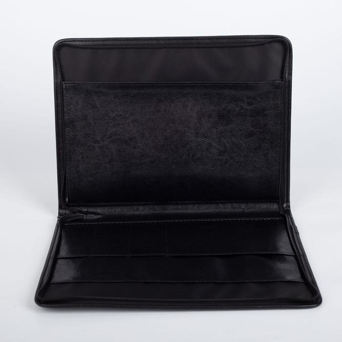 Папка для документов &laquo;Алекс&raquo;, А4, цвет чёрный