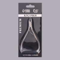 Кусачки маникюрные для кутикулы «Premium», 10,2 см, длина лезвия - 6 мм, на блистере, цвет серебристый Кусачки маникюрные для кутикулы «Premium», 10,2 см, длина лезвия - 6 мм, на блистере, цвет серебристый