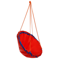 Качель-гамак детская, d=750, цвет красный Качель-гамак детская, d=750, цвет красный