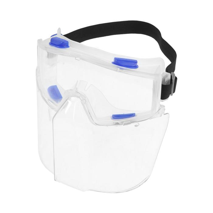 Очки защитные ТУНДРА, со щитком Очки защитные ТУНДРА, со щитком