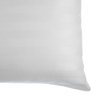 Наволочка Атра 50х70см цвет белый, страйп-сатин 3х3 140г/м&sup2; 100% хлопок