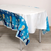 Скатерть одноразовая «Волшебница», 137 × 180 см, голубая Скатерть одноразовая «Волшебница», 137 × 180 см, голубая