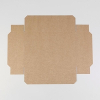 Коробка подарочная складная крафтовая, упаковка, 30 х 20 х 9 см