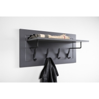 Вешалка Остин 15.12, 797х296х397, Серый Графит