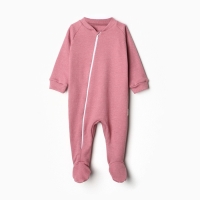 Комбинезон детский "Слоник" НАЧЁС, цвет брусника, рост 86 см