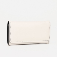 Кошелёк женский на магните, цвет молочный Кошелёк женский на магните, цвет молочный