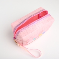 Косметичка на молнии, цвет розовый Косметичка на молнии, цвет розовый