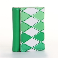 Кошелёк женский на кнопке, цвет зелёный Кошелёк женский на кнопке, цвет зелёный