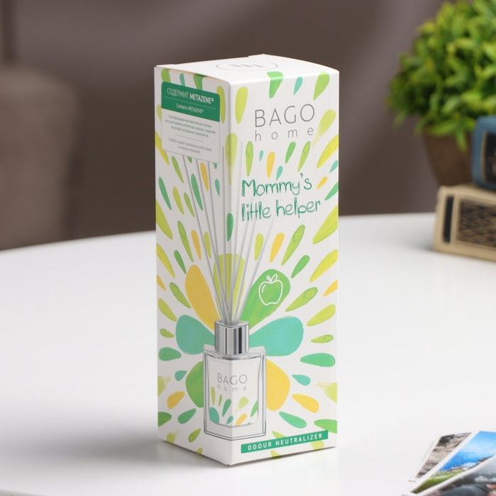 Диффузор ароматический яблочный сок BAGO home 45 мл Диффузор ароматический яблочный сок BAGO home 45 мл