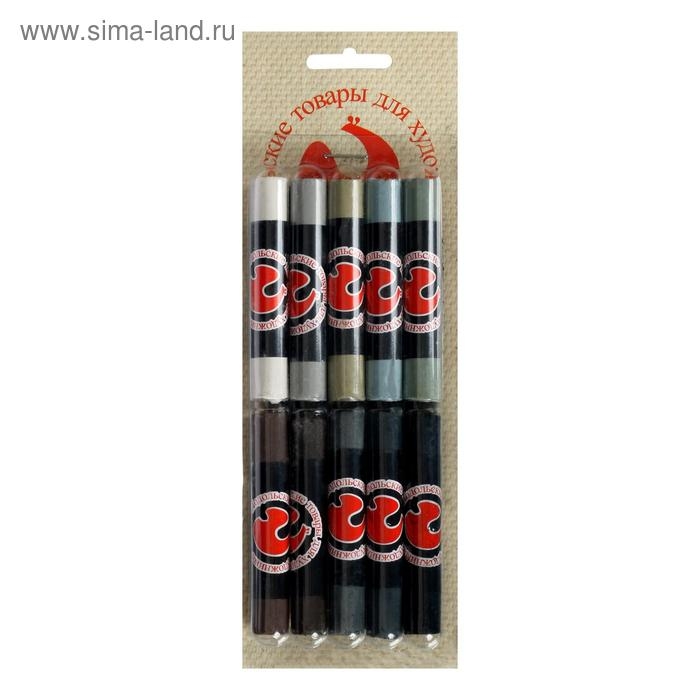 Соус ассорти, набор 10 цветов (длина65&plusmn; 1мм;диаметр 10.5 &plusmn; 0,6 мм), в блистере