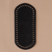 Донце для сумки, 22 &times; 10 &times; 0,3 см, цвет чёрный