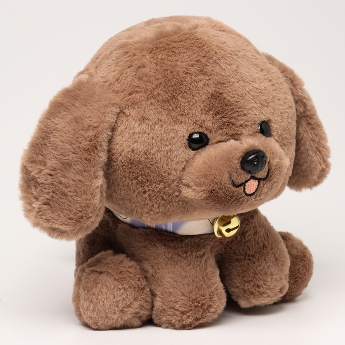 Мягкая игрушка «Щеночек», 21 см, цвет коричневый Мягкая игрушка «Щеночек», 21 см, цвет коричневый