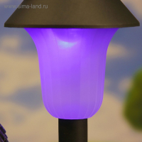 Садовый фонарь "Зайцы у фонаря" 23х28см Садовый фонарь "Зайцы у фонаря" 23х28см