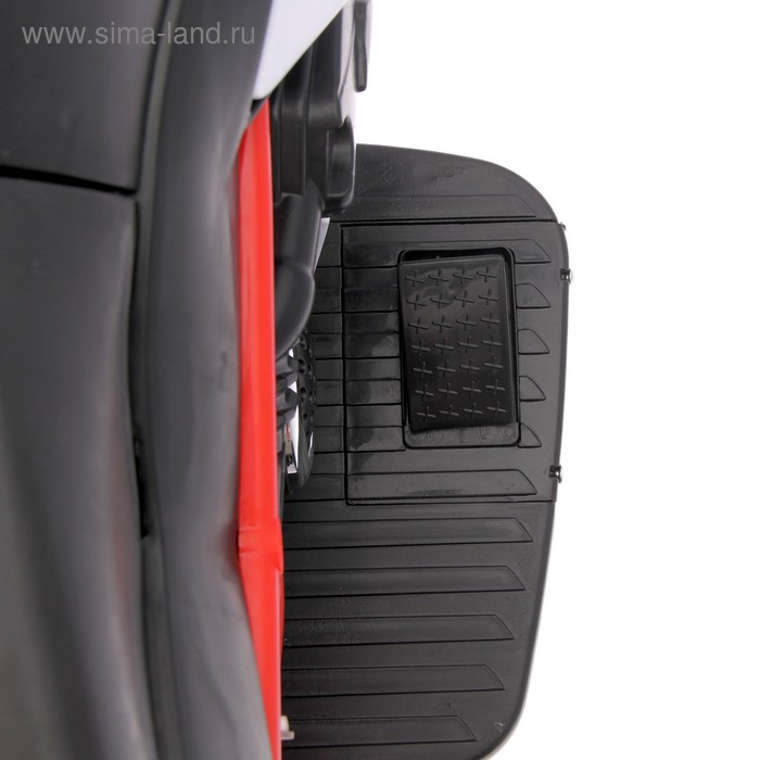 Электромобиль &laquo;Супер Байк&raquo;, USB, свет, цвет красный