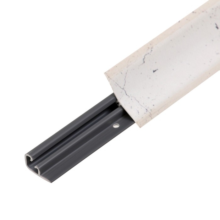 Плинтус для столешницы WP-23 Мрамор марквина белый, 3 м