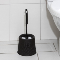 Ёршик для унитаза с подставкой Svip «Практик. Ротанг», 14×14×40 см, цвет МИКС Ёршик для унитаза с подставкой Svip «Практик. Ротанг», 14×14×40 см, цвет МИКС