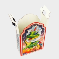 Подарочная коробка новогодняя Фигурная "Лакомка" 16,8 х 7 х 25 см. Новый год Подарочная коробка новогодняя Фигурная "Лакомка" 16,8 х 7 х 25 см. Новый год