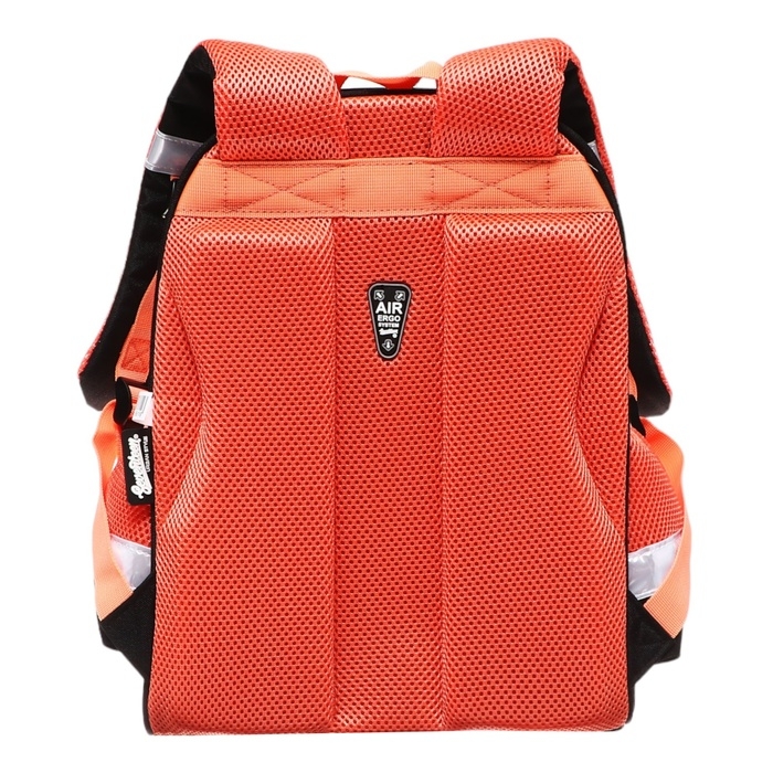 Рюкзак каркасный, 35х26х13, Seventeen, девочка EVA, чёрный/оранжевый Рюкзак каркасный, 35х26х13, Seventeen, девочка EVA, чёрный/оранжевый