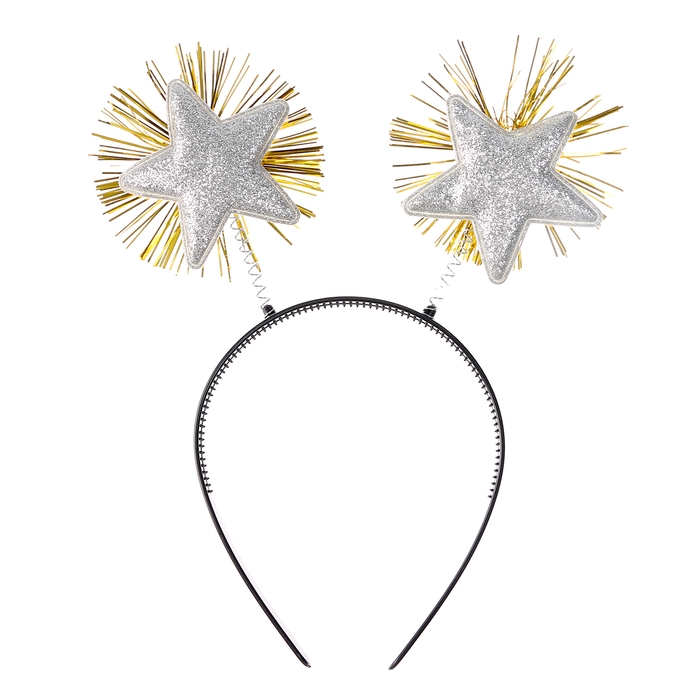 Карнавальный ободок «Звёздочки», цвета МИКС Карнавальный ободок «Звёздочки», цвета МИКС