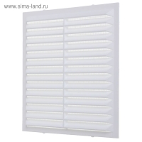 Решетка вентиляционная ERA 1313 С, 138х138 мм, с сеткой, неразъемная