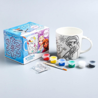 Кружка под роспись, 250 мл "Эльза и Анна", Холодное сердце Кружка под роспись, 250 мл "Эльза и Анна", Холодное сердце