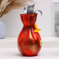 Копилка "Красный мешок" 22см