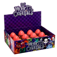 Игрушка-сюрприз «Монстр» в яйце, с наклейками Игрушка-сюрприз «Монстр» в яйце, с наклейками