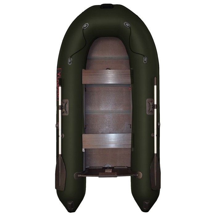 Лодка YUGANA 2900 СК Light, слань+киль, цвет олива Лодка YUGANA 2900 СК Light, слань+киль, цвет олива
