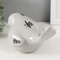 Копилка керамика "Серый воробышек" 18,8 11,9х13 см Копилка керамика "Серый воробышек" 18,8 11,9х13 см