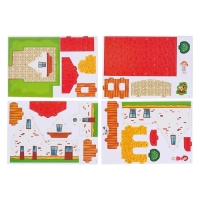 Конструктор 3D из пенокартона &laquo;Чудесный дом&raquo;, 25 деталей