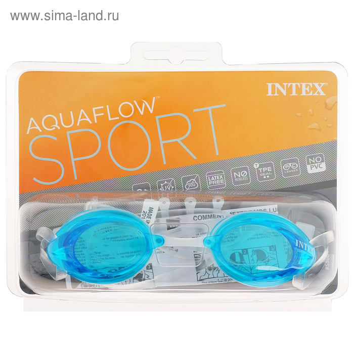 Очки для плавания SPORT RELAY, от 8 лет, цвет МИКС Очки для плавания SPORT RELAY, от 8 лет, цвет МИКС