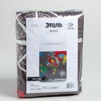 Покрывало детское Этель 1,5 сп &laquo;Карта мира&raquo;, 145х210 см, микрофибра