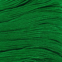 Набор ниток мулине №909, 8 &plusmn; 1 м, 6 шт, цвет изумрудный