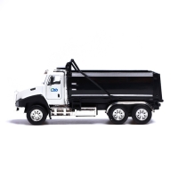 Грузовик металлический &laquo;Самосвал&raquo;, инерция, открываются двери, свет и звук