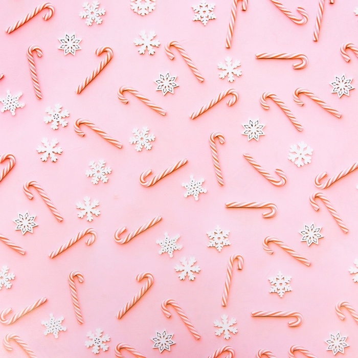 Новый год. Бумага упаковочная новогодняя "Восхитительного нового года", глянец, двусторонняя, 70 х 100 см.