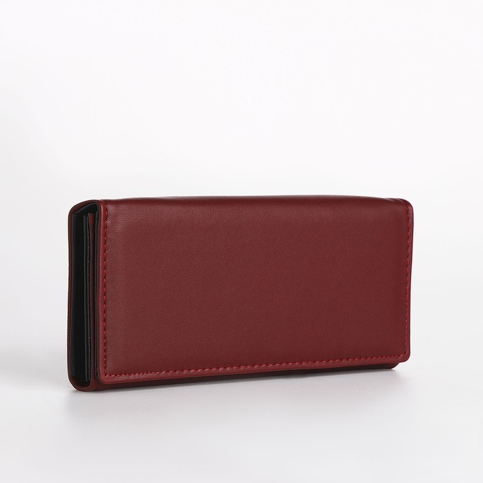 Кошелёк женский на магните, цвет бордовый Кошелёк женский на магните, цвет бордовый
