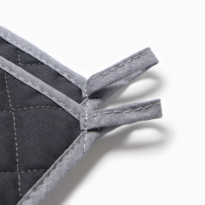 Набор прихваток Этель "Птички" 2 шт, 19х19см,саржа,100% х/л,ватин 250г/м2