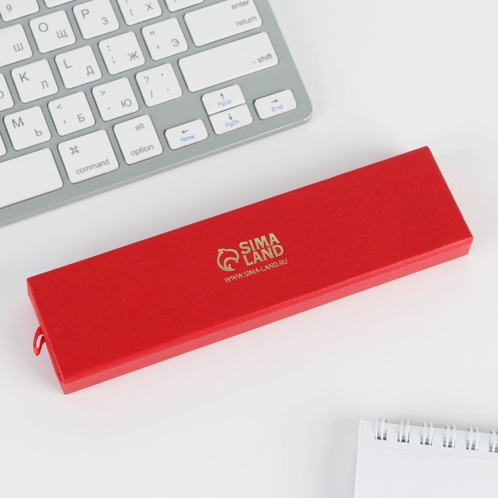 Ручка шариковая, синяя паста, 1.0 мм, в футляре, металл «Расцветай» Ручка шариковая, синяя паста, 1.0 мм, в футляре, металл «Расцветай»