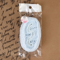 Кружево капроновое, 25 мм &times; 10 &plusmn; 1 м, цвет белый