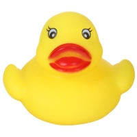 Набор резиновых игрушек для ванны &laquo;Поймай уточку&raquo;, сачок + 4 игр. с пищалкой, Крошка Я